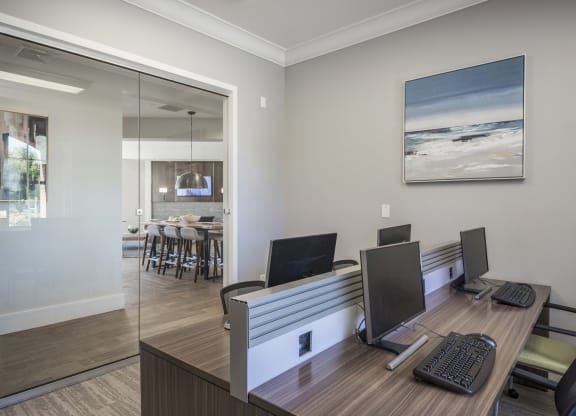 Fully-Equipped Business Center