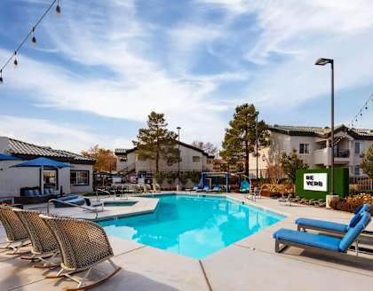Resort Style Pool with Sundeck