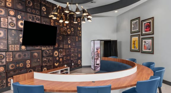 Contemporary Clubhouse with Photo Booth