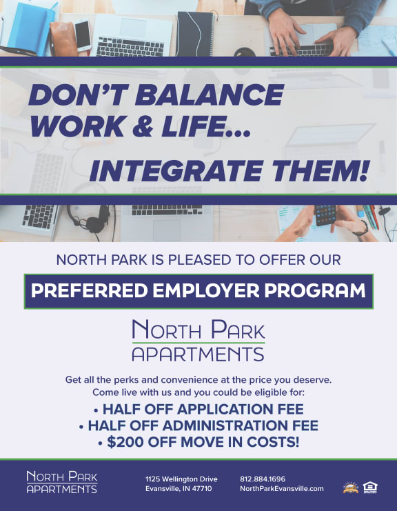 dont balance work and life integrate your program with the north park is pleased to offer
