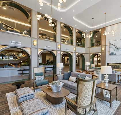 Decorated Clubhouse at The Pearl at Station Bay, New Jersey, 08879