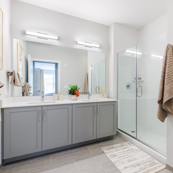 Luxurious Bathroom at The Club West at Pearl River, Pearl River, 10965