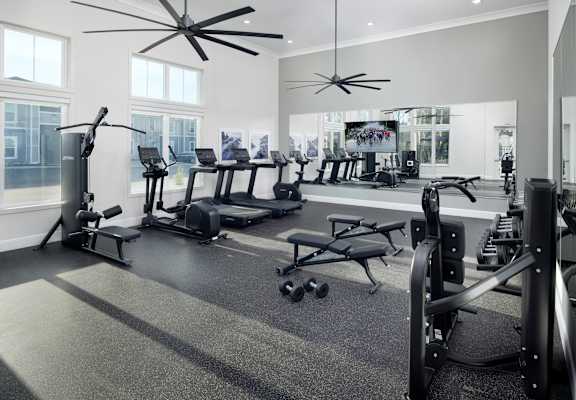 Professional Fitness Center at Jackson Palms Affordable Apartments in Jacksonville FL