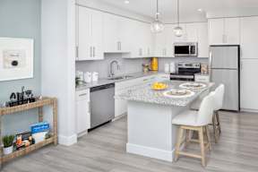 Modern Kitchens at Everly Luxury Apartments in Naples FL