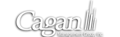 the logo is shown in front of a building