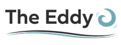 The Eddy logo consists of a stylized wave and the company name.