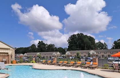 A pool with a sign that says "LIMITED TIME SPECIAL" in the middle of it.