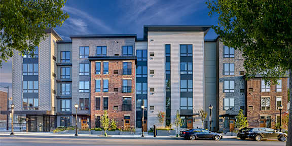 Property Exterior at Walnut Street Commons, Allentown, Pennsylvania