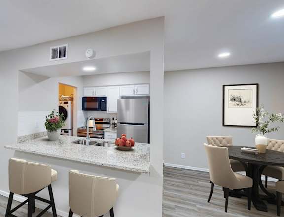 the enclave at homecoming terra vista kitchen and dining area at The Frederick, Texas, 78240
