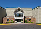Thumbnail 24 of 25 - Front of building at Pheasant Park Apartments, New Hope, MN, 55428-5401