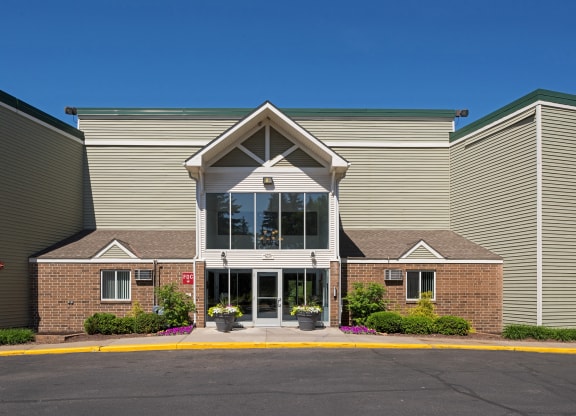 Front of building