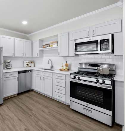 Dining And Kitchen  at Sunset Heights, San Antonio, TX