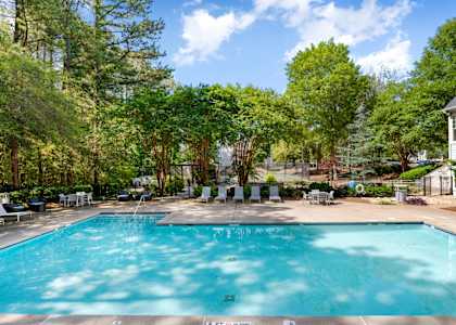 Outdoor Swimming Pool at Manchester at Mansell in Roswell, GA, 30076