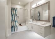 Thumbnail 18 of 31 - Custom Framed Bathroom Mirrors at The Baldwin at St. Paul Square, San Antonio, Texas