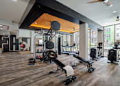 Thumbnail 25 of 31 - High-Tech Fitness Center at The Baldwin at St. Paul Square, San Antonio, Texas