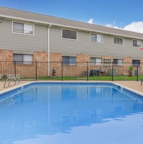 the swimming pool at our apartments at Castlewood Apartments, Texas, 77531