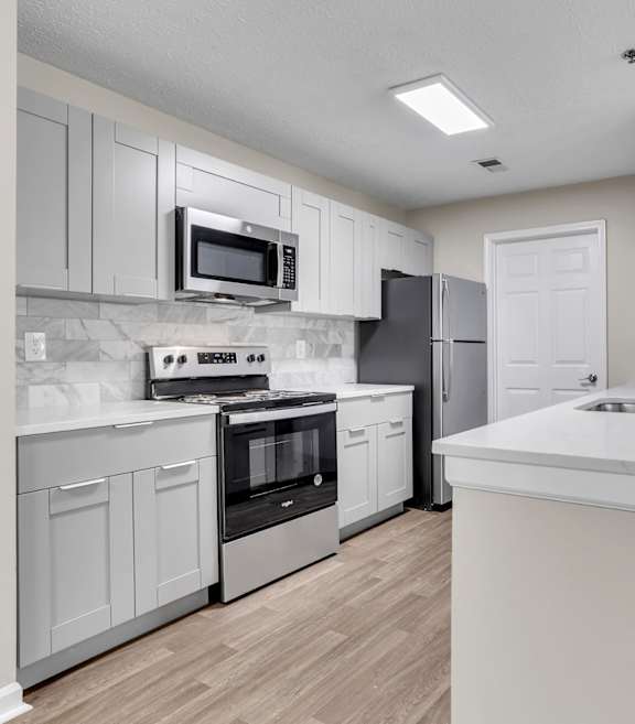 Spacious Kitchen at Bridgewater Apartments in Duluth, GA, 30096