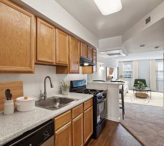 Stainless Steel Appliances at The Fields of Bethesda, Chevy Chase, Maryland