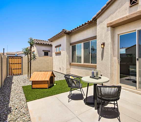 Patio at Avilla Enclave, Mesa
