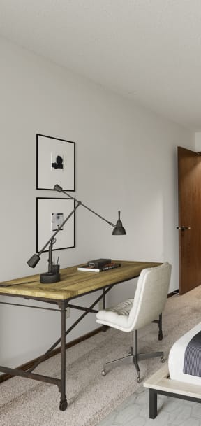 Bedroom at Lou Park, St. Louis Park, MN, 55426