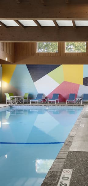 indoor pool at Pebblebrook Flats, Bloomington, 55437