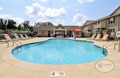 our apartments have a large pool for residents to enjoy