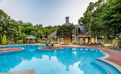Residential Swimming Pool at Bridgewater Apartments in Duluth, GA, 30096