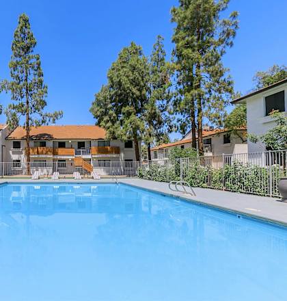 the swimming pool at our apartments at Tides on McDowell, Arizona