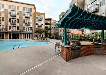 Pool at Mariposa Lofts, Atlanta, 30307