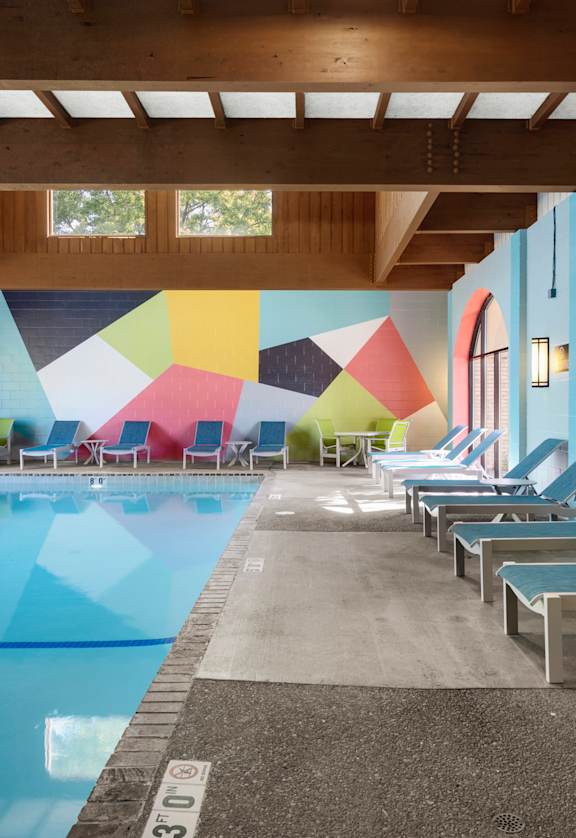 Indoor Pool  at Pebblebrook Court, Bloomington, 55437