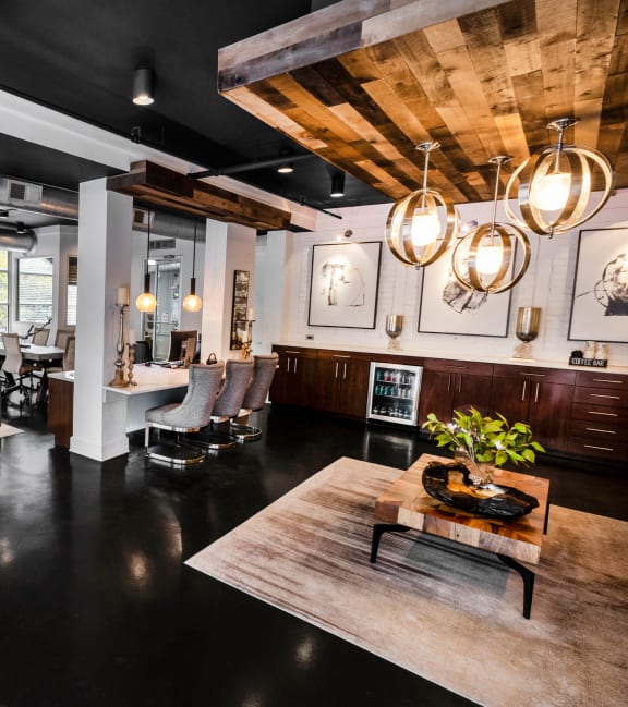 Community room at Mariposa Lofts, Atlanta, 30307