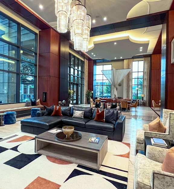 Clubroom with Fireplace Lounge