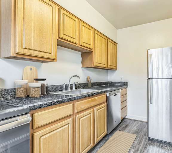 Stainless Steel Appliances at The Fields of Silver Spring, Maryland