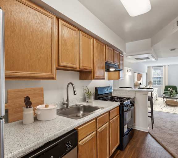 Stainless Steel Appliances at The Fields of Bethesda, Chevy Chase, Maryland