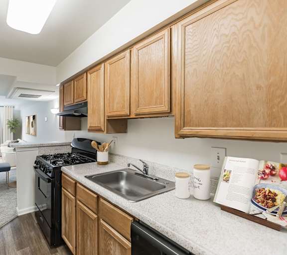 Stainless Steel Appliances at The Fields of Rockville, Maryland