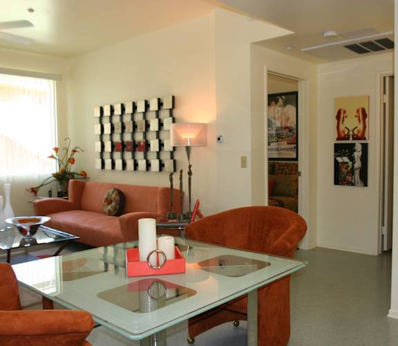 Living room area