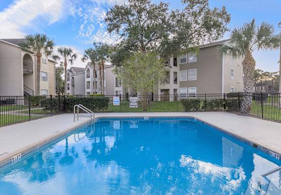 the swimming pool at the preserve at polo apartments fl