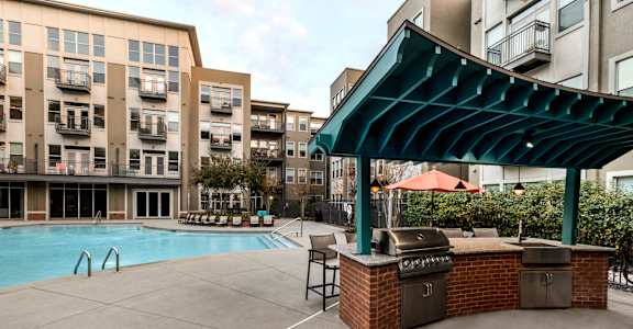 Pool at Mariposa Lofts, Atlanta, 30307