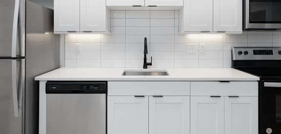 Kitchen in Hudson Floor Plan at Crossline in Columbus, OH