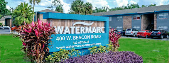 the sign for watermark at 400 w beacon road