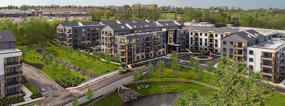 an aerial view of the life at Stonehill at West Orange, West Orange, New Jersey