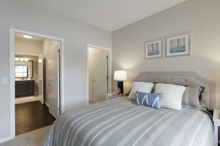 Bedroom With Walk-In Closet Bedroom With Walk-In Closet at Waterstone Place, Minnesota