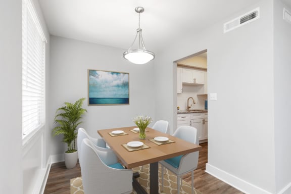 Dining Room at Linkhorn Bay Apartments, Virginia Beach, VA, 23451