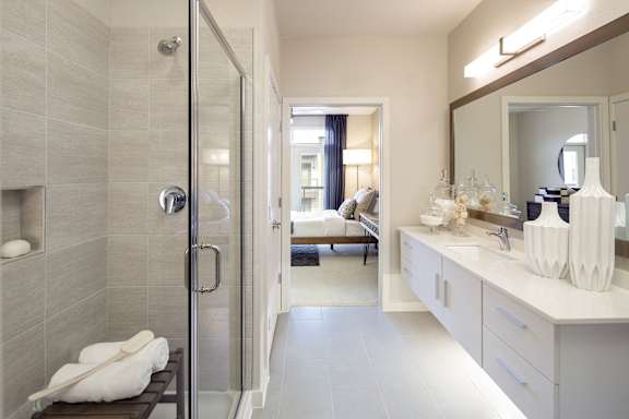 Designer Granite Countertops at The Baldwin at St. Paul Square, San Antonio, 78205