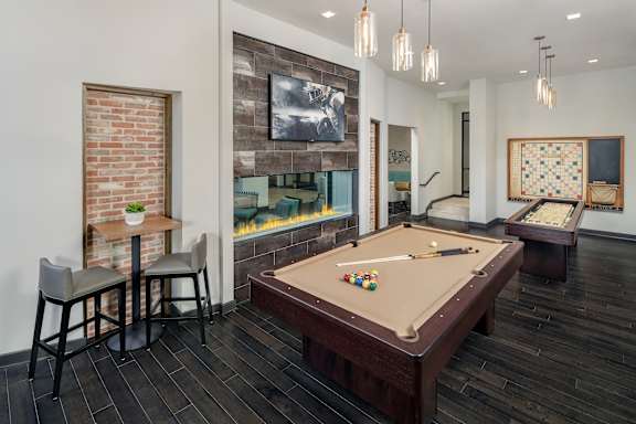 Game Room at The Baldwin at St. Paul Square, Texas