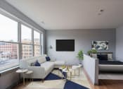 Thumbnail 11 of 27 - Studio Living And Bedroom at Nightingale, Providence, Rhode Island