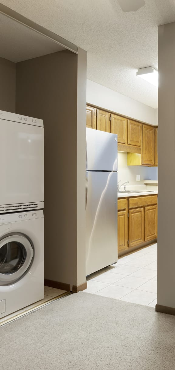 In-Unit Laundry at MacLaren Hill, St. Paul, Minnesota