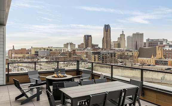 Skyline of St. Paul, MN