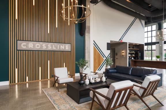 Lobby at Crossline in Columbus, Ohio 43201