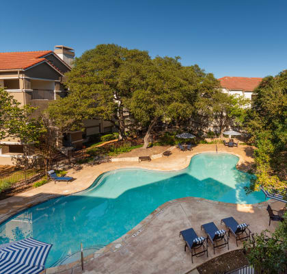 a view of the pool at protea hotel